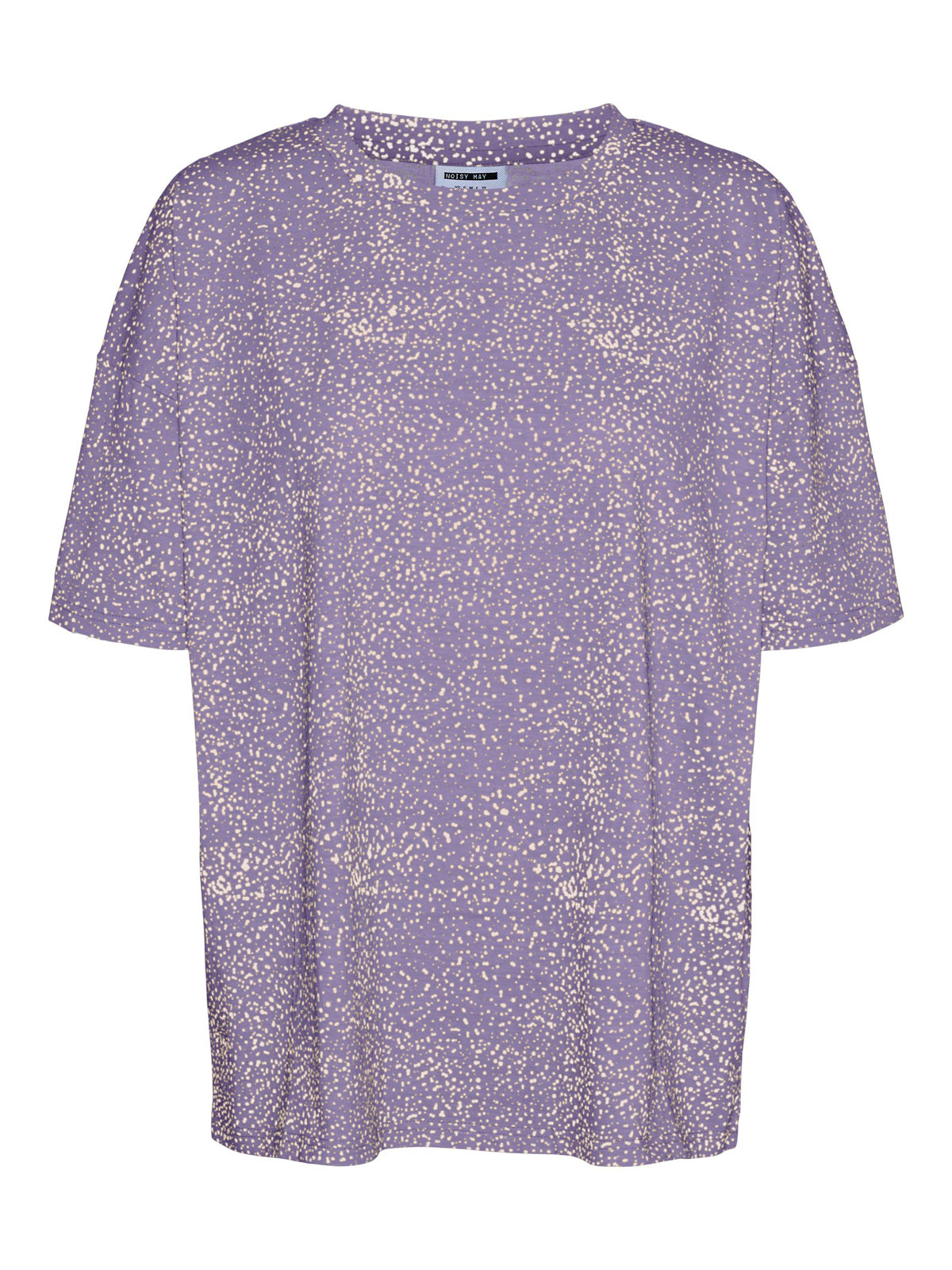 Noisy May - Lilac Speckled Oversized Tee