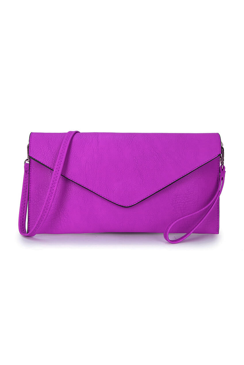 Thunder Egg - Envelope Bag in Purple