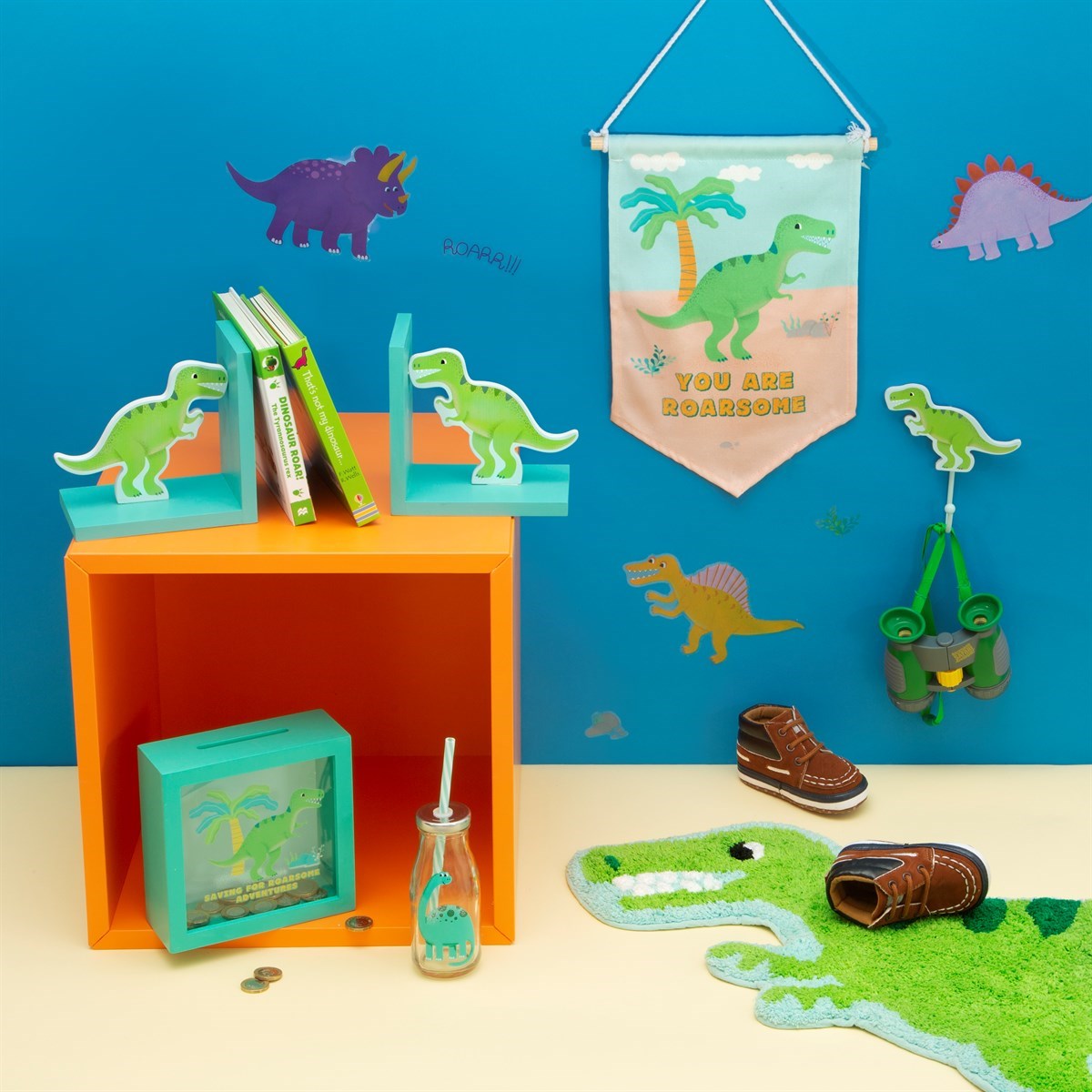 Sass & Belle - Roarsome Dinosaur T-Rex Rug