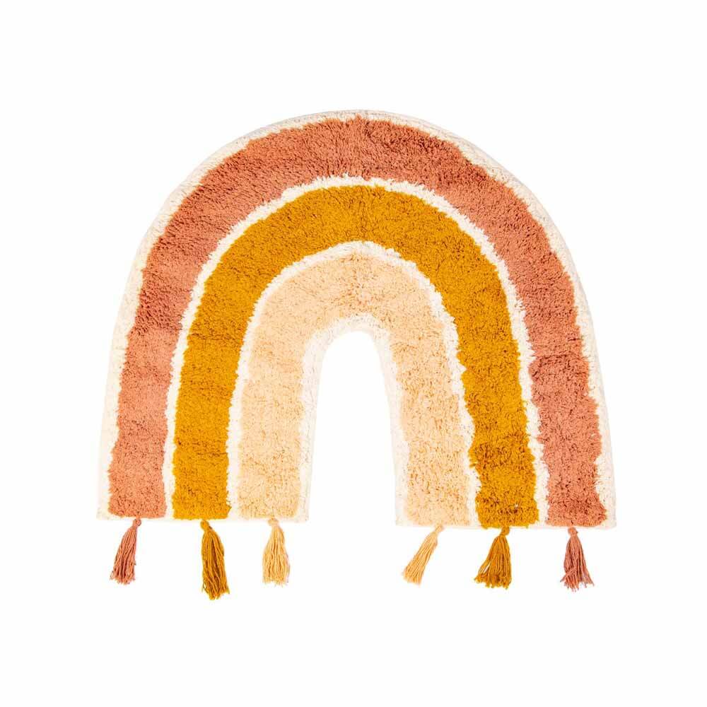Sass & Belle - Earth Rainbow Tassel Rug