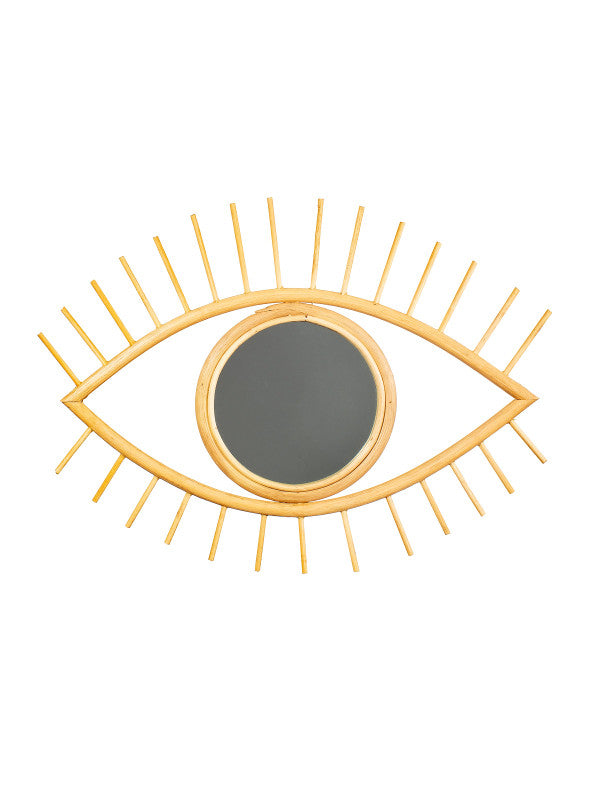 Sass & Belle - Rattan Eye Mirror