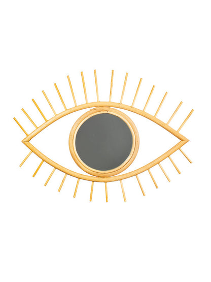 Sass & Belle - Rattan Eye Mirror