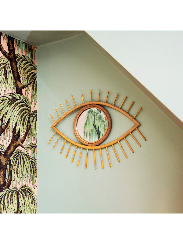 Sass & Belle - Rattan Eye Mirror