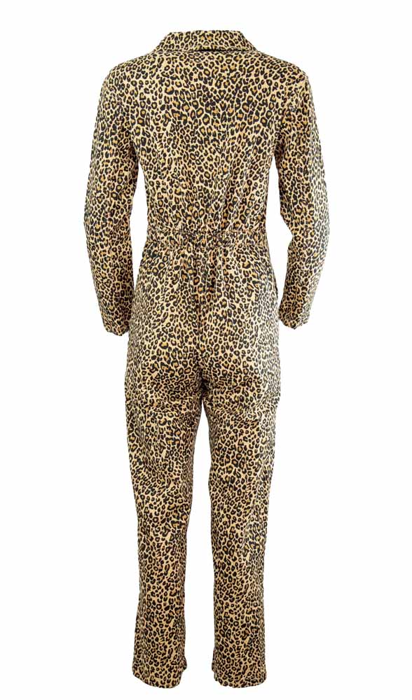 Run & Fly - Leopard Print Boiler Suit