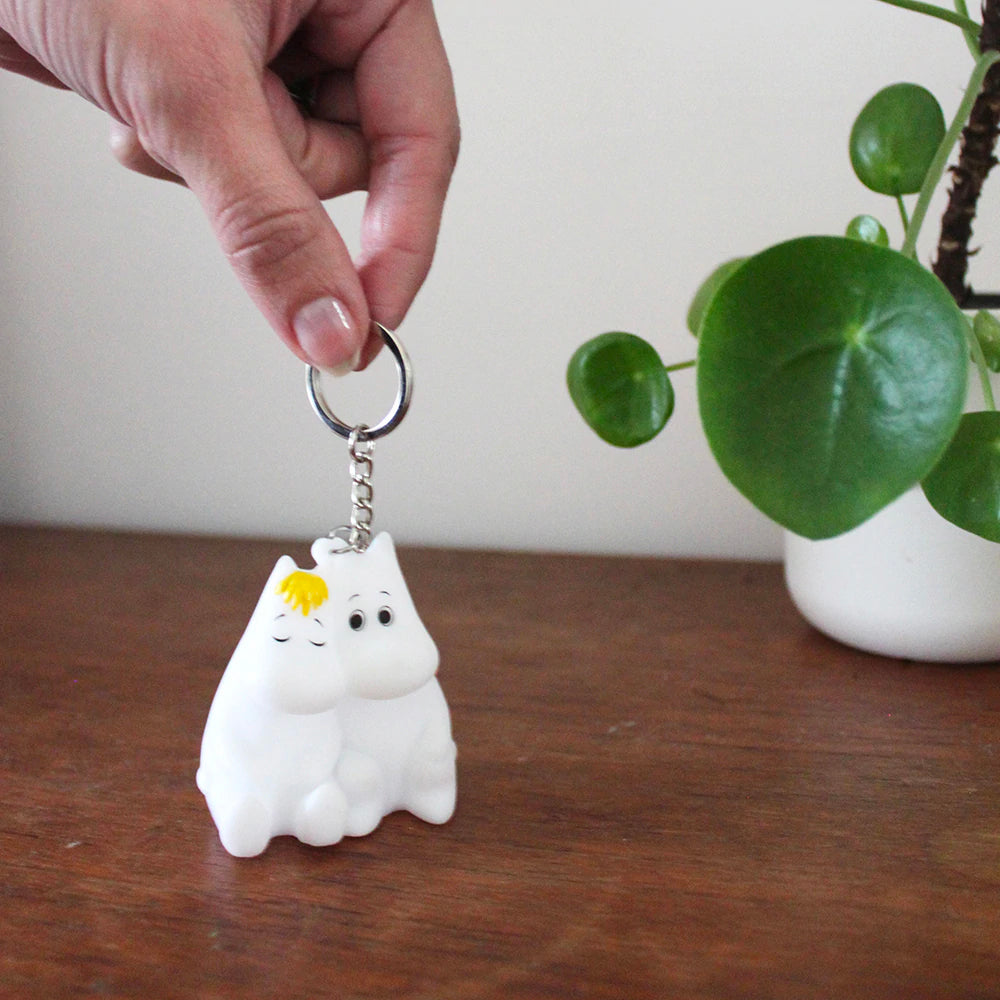 House of Disaster - Moomin and Snorkmaiden Light Up Keyring