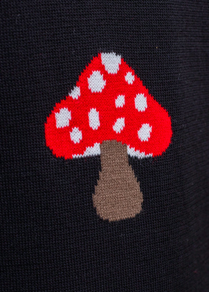 Run & Fly - Black Mushroom Jumper