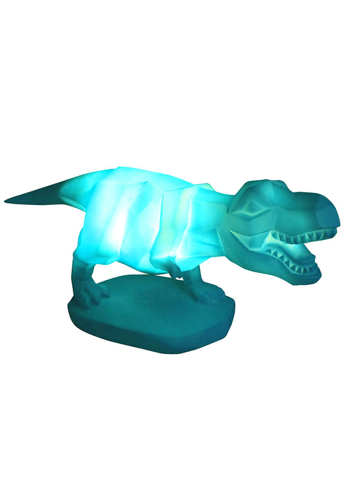 House of Disaster - Green T-Rex Dinosaur Lamp